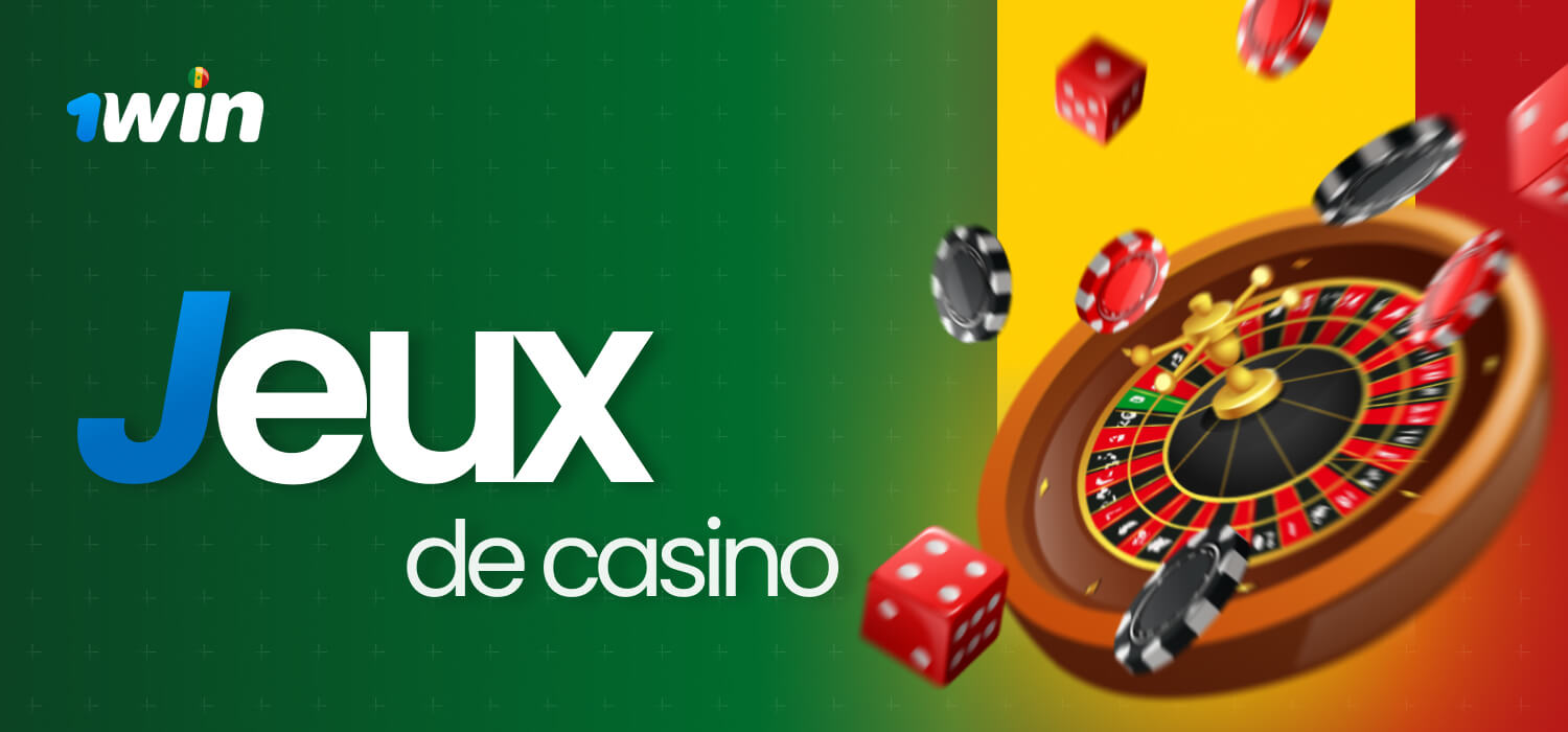 Profitez des jeux de casino passionnants dans l'application 1Win.